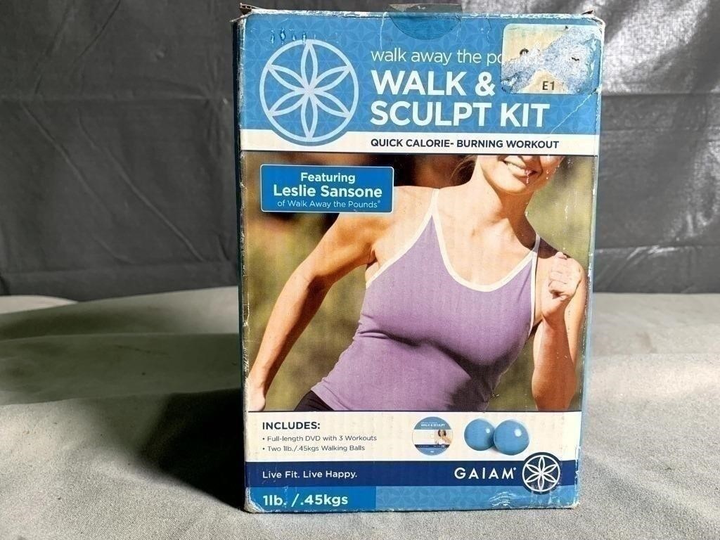 GAIAM WALK & SCULPT KIT