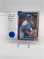 Baseball Card-Danny Tartabull Royals 1989