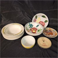 HAND PAINTED BOWLS & MORE