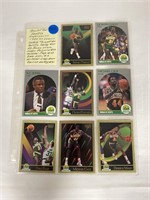 Basketball Cards: Seattle Supersonics 1989-90