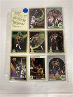 Basketball Cards: Seattle Supersonics 1989-90