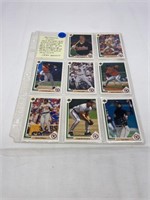 Baseball Cards-Baltimore Orioles 1990 Season