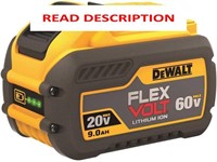 $150  DEWALT FLEXVOLT Battery  9.0-Ah  20V/60V