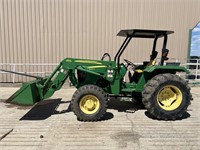 John Deere 5055E Tractor w/770B Loader 4x4