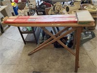 Antique Wood Ironing Board &