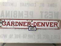 Gardener - Denver Sign