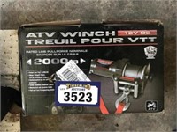 ATV Winch Tundra 2000 lb