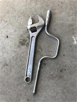 Proto 15" Crescent Wrench & Speed Handle