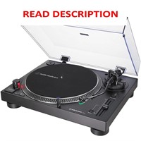 $279  Audio-Technica Black Turntable