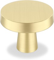 12PACK Gold Round Gold Drawer Knobs