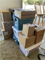 Many Boxes of Misc Books