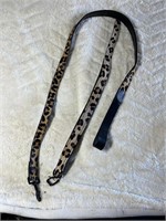 LEATHER DOG COLLAR & LEAD