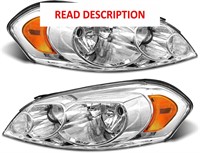 $86  2006-13 Chevy Impala Headlight Assembly Pair