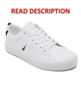 $60  Nautica Men's Lace Up Sneakers  White  10M