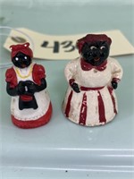 Black Americana Small Mammy Figures 1950's