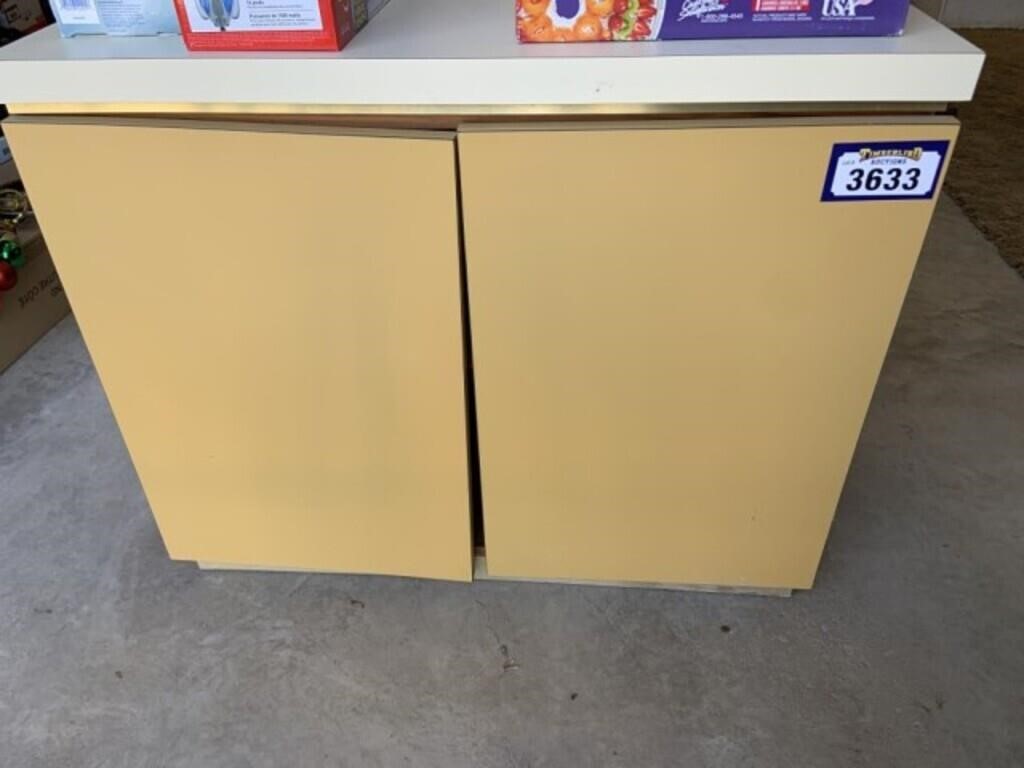 Yellow Cabinet (36"W x 16"D x 30"H)