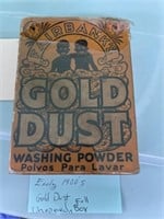 Black Americana Early 1900's Gold Dust Full Box