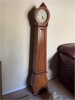 Electric Standing Floor Clock (9"D x 14"W x 66"H)