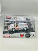 Carrera Mercedes 300SLR model & clock