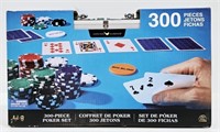 BRAND NEW 300 PIECE POKER SET