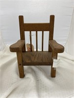 Oak Doll Chair