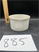 1 lb. Cheese Stoneware Bowl - Cracked