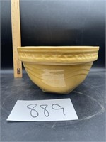 Unmarked Stoneware Bowl - Cracked