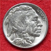 1938 D Buffalo Nickel