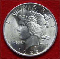 1922 Peace Silver Dollar