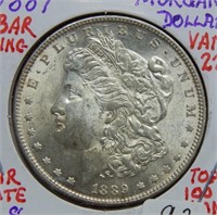 1889 Morgan Silver Dollar VAM22
