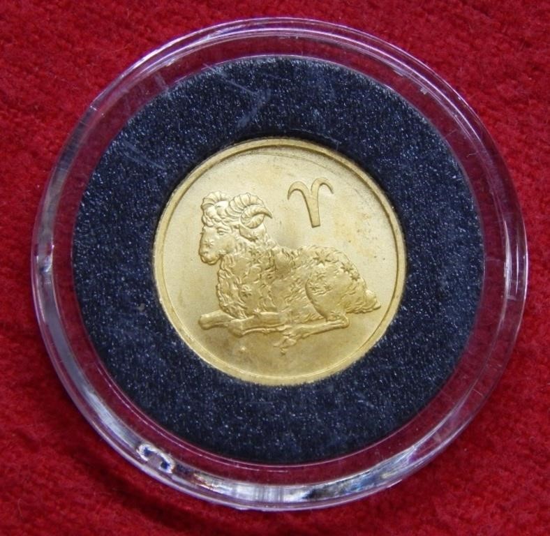 2003 Russia 1/10th Ounce Gold - Mountain Goat