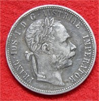 1891 Austria Silver Florin