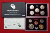 2017 Enhanced UNC Coin Set