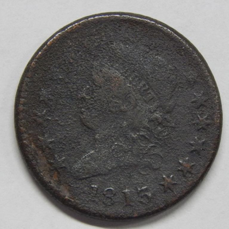 1813 Large Cent - Grainy