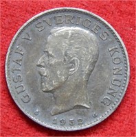 1932 Sweden Silver Kroner
