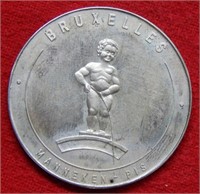 1958 Brussels Sterling Silver Universal Expo Comm