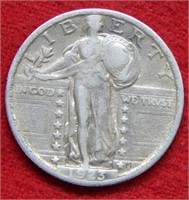 1923 Standing Liberty Silver Quarter