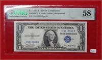 1935 A $1 Silver Certificate PMG 58 Star Note