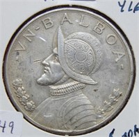 1931 Panama Silver Balboa