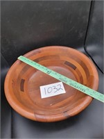 Large Wooden Bowl-17" Diam