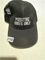 Positive Vibes Only Hat