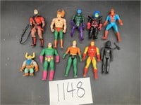 Vintage Marvel Comics and Star Wars Characters, et