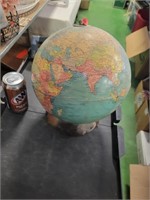 Vintage Rotating Globe