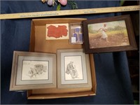 Vintage Pictures, Stamps, Easter Décor