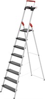 Hailo L100 TopLine Aluminum 8-Step Ladder