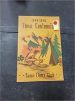 IA Centennial Tama Lions Club Book