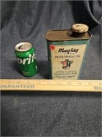 Maytag Motor Oil Tin Can