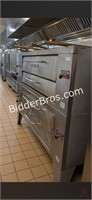 2 LEVEL- BAKERS PRIDE PIZZA OVEN MODEL:Y800, SN#