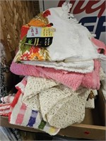 Lot of Fabric Material, Towels