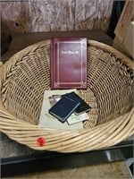 Basket W/ Religious Books